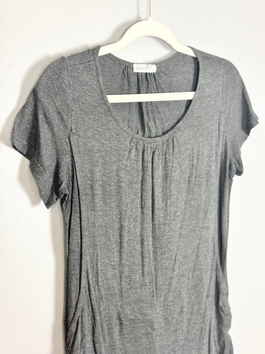 S - Smallshow Grey Nursing Shirt