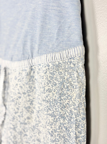 S - JoJo Maman Bébé Blue Floral PJ Pants