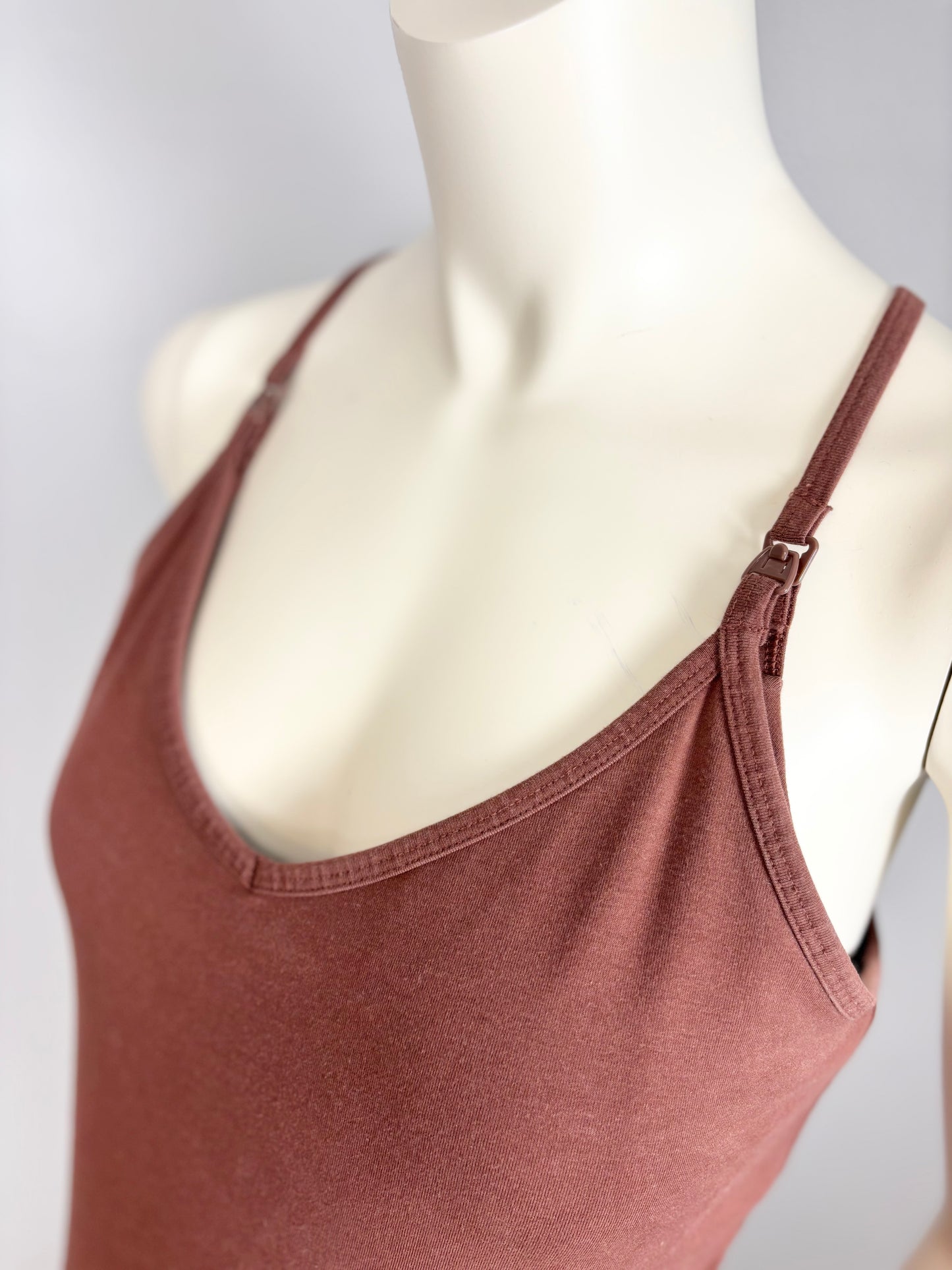 L - Old Navy Powerchill One Piece Bodysuit in Rust