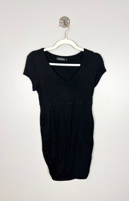 S - Stork & Babe Black Stretch Shirt