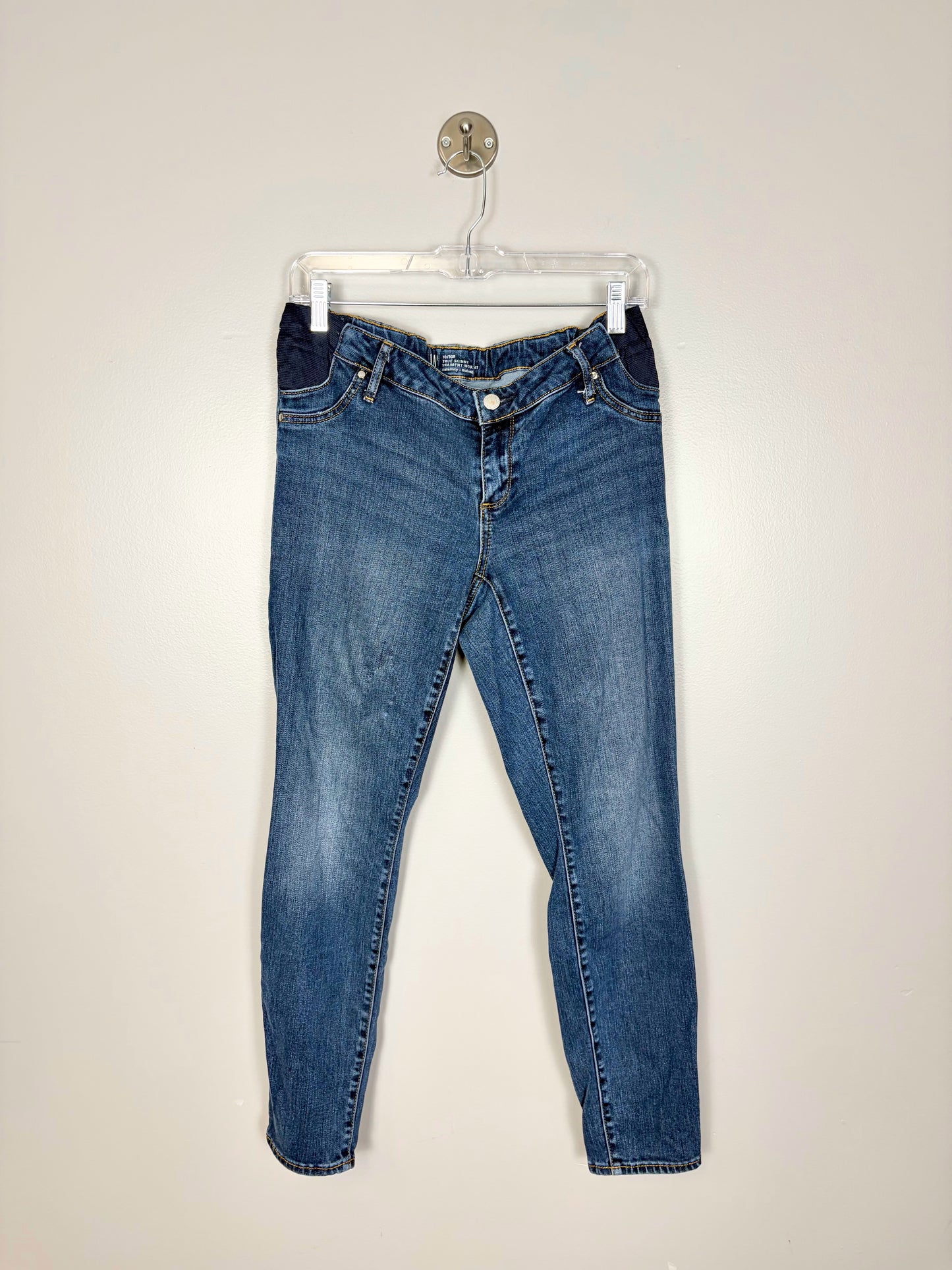 M/10 - Gap True Skinny Low Panel Denim