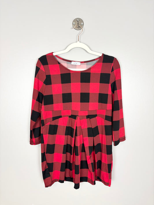 L - La Clef Buffalo Plaid Shirt
