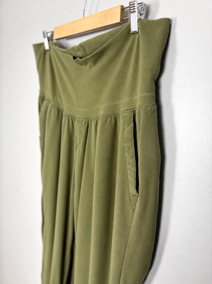 Old Navy - Olive Green Twill Jogger