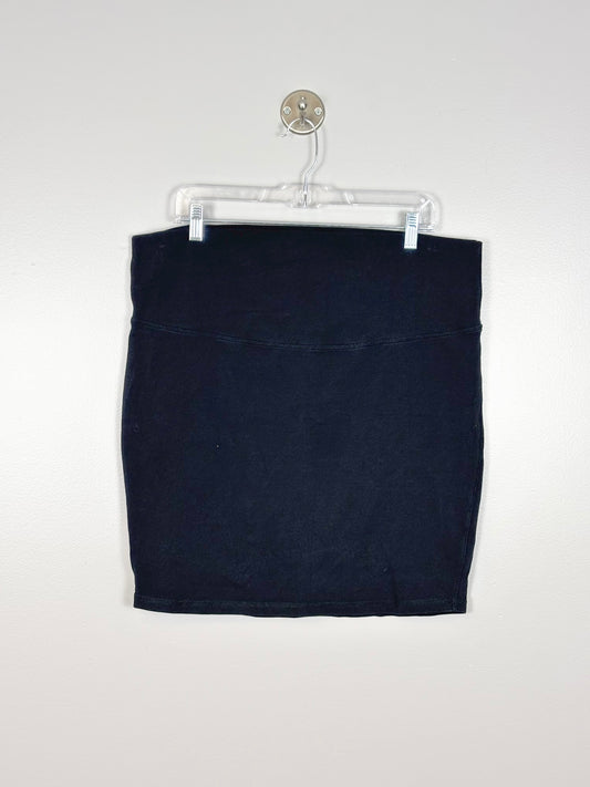 XL - Thyme Black Jersey Skirt