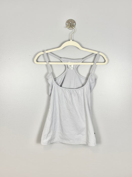 S - Naked Light Grey Nursing Tank