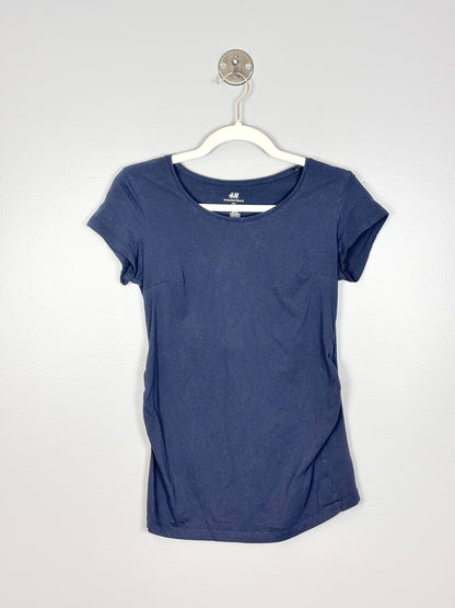 S - H & M Mama Navy Tee