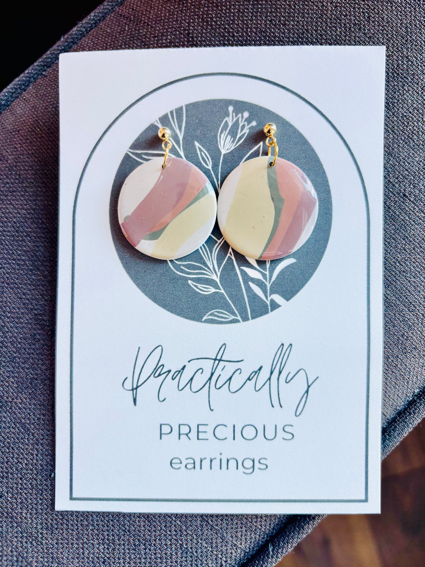 Practically Precious Earrings - Medium Circle