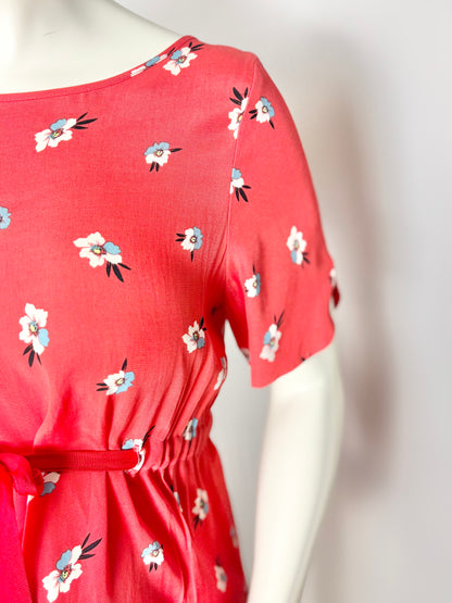 S/Size 6 – Seraphine Coral Florals Dress