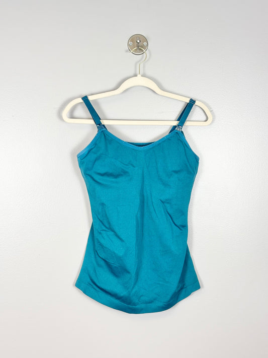 XL - Basic Teal Nursing Tank