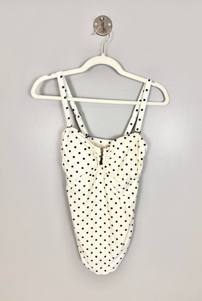 S - Thyme Polka Dot Bathing Suit Top