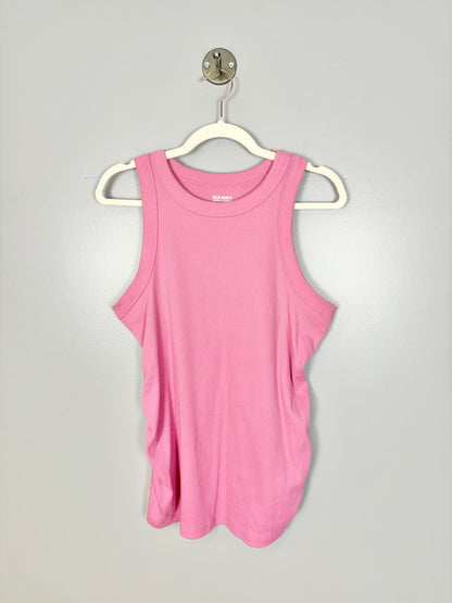 L - Old Navy Racerback Fuchsia Fitted Tank