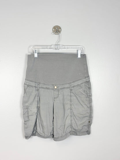 XL - Thyme Grey Cotton Shorts