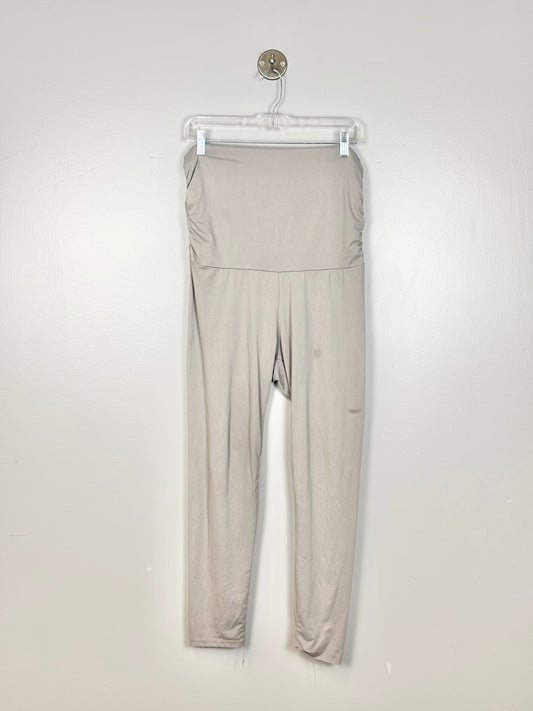 XL - Light Grey Rouched Panel Legging