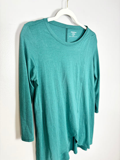S - Motherhood Pine Green Nursing Shirt