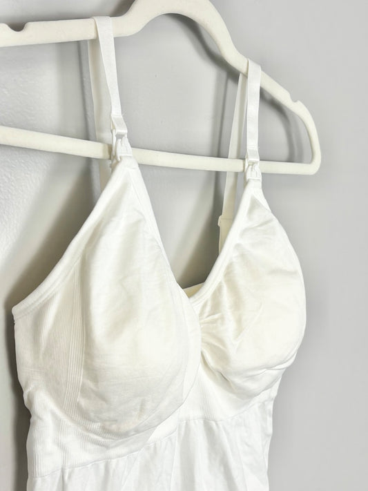 M - White Nursing Cami Tank