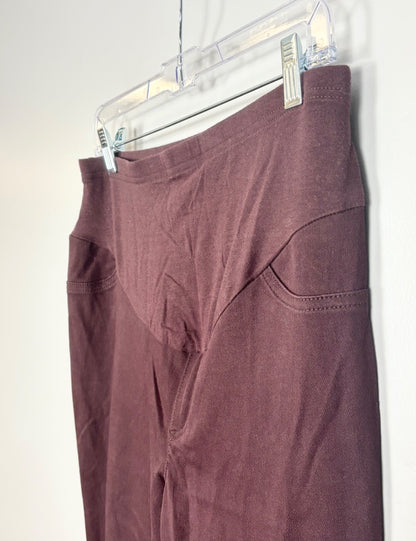 M - George Burgundy Skinny Jeggings