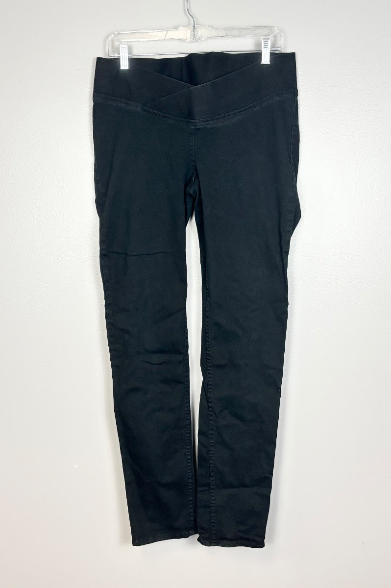 XL/14 - H & M Black Low Panel Skinny Pants