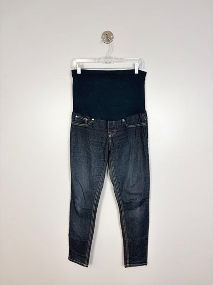 S - Bella Vida Maternity Dark Wash Straight Leg Jeans