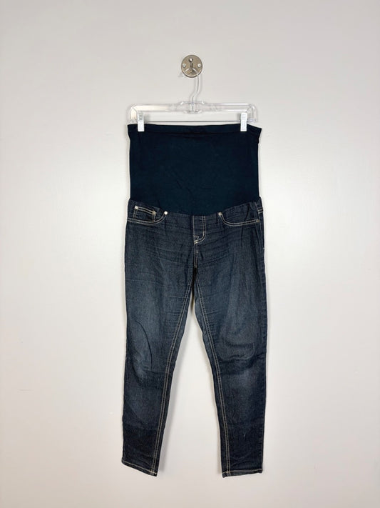 S - Bella Vida Maternity Dark Wash Straight Leg Jeans