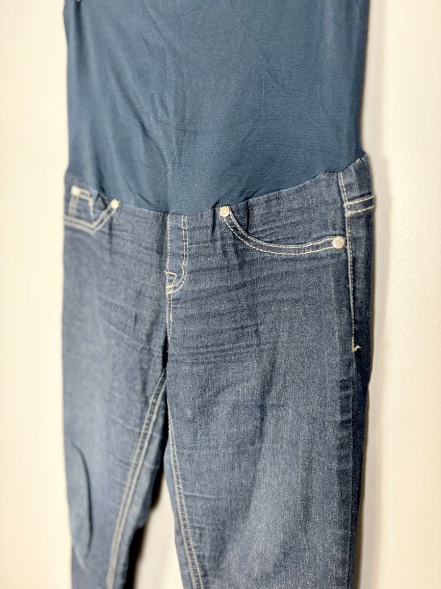 S - Bella Vida Maternity Dark Wash Straight Leg Jeans