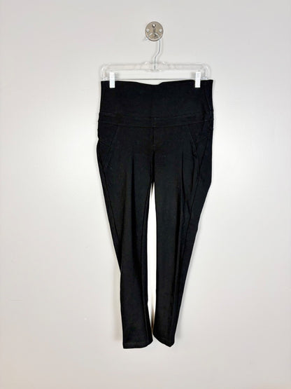 M - Thyme Black High Waisted Leggings
