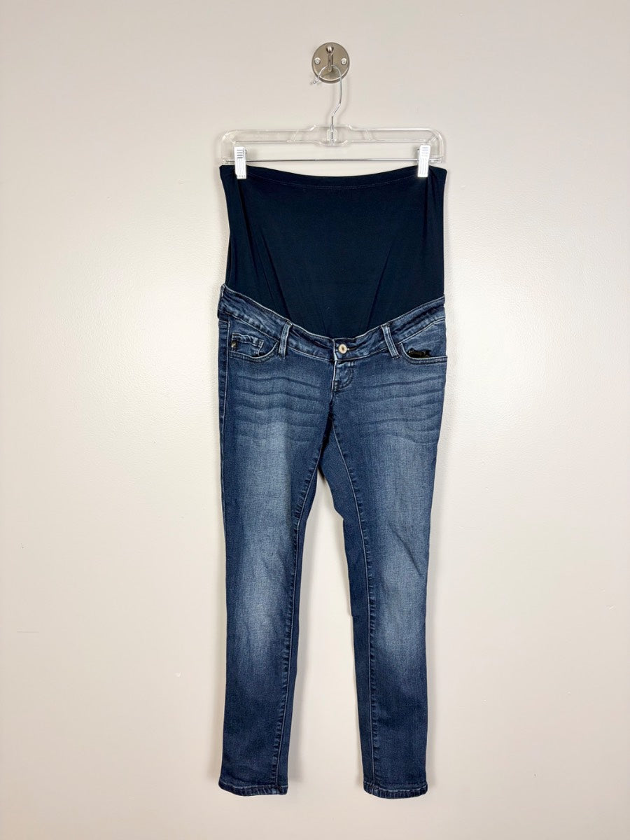 S - Kancan Medium Wash Straight Leg Jeans