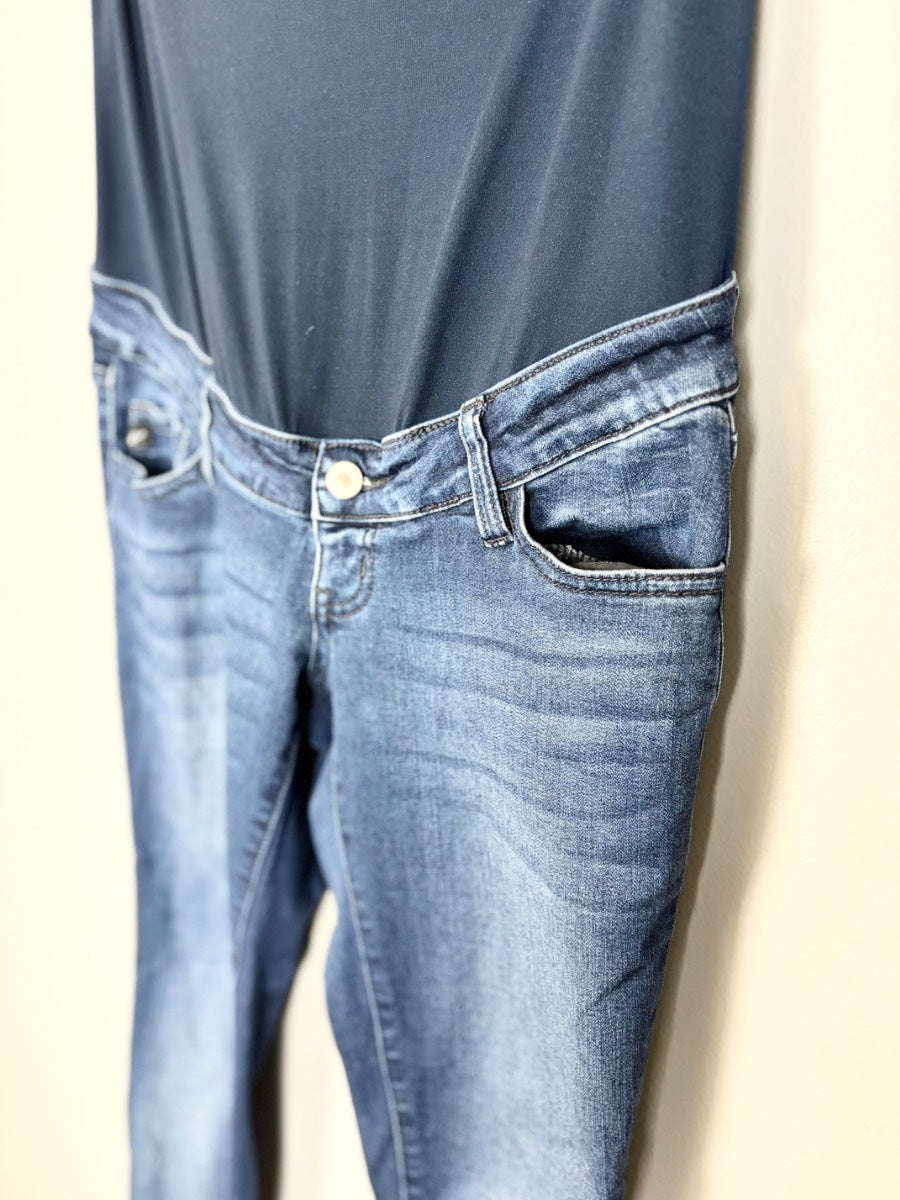 S - Kancan Medium Wash Straight Leg Jeans