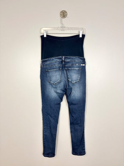 S - Kancan Medium Wash Straight Leg Jeans