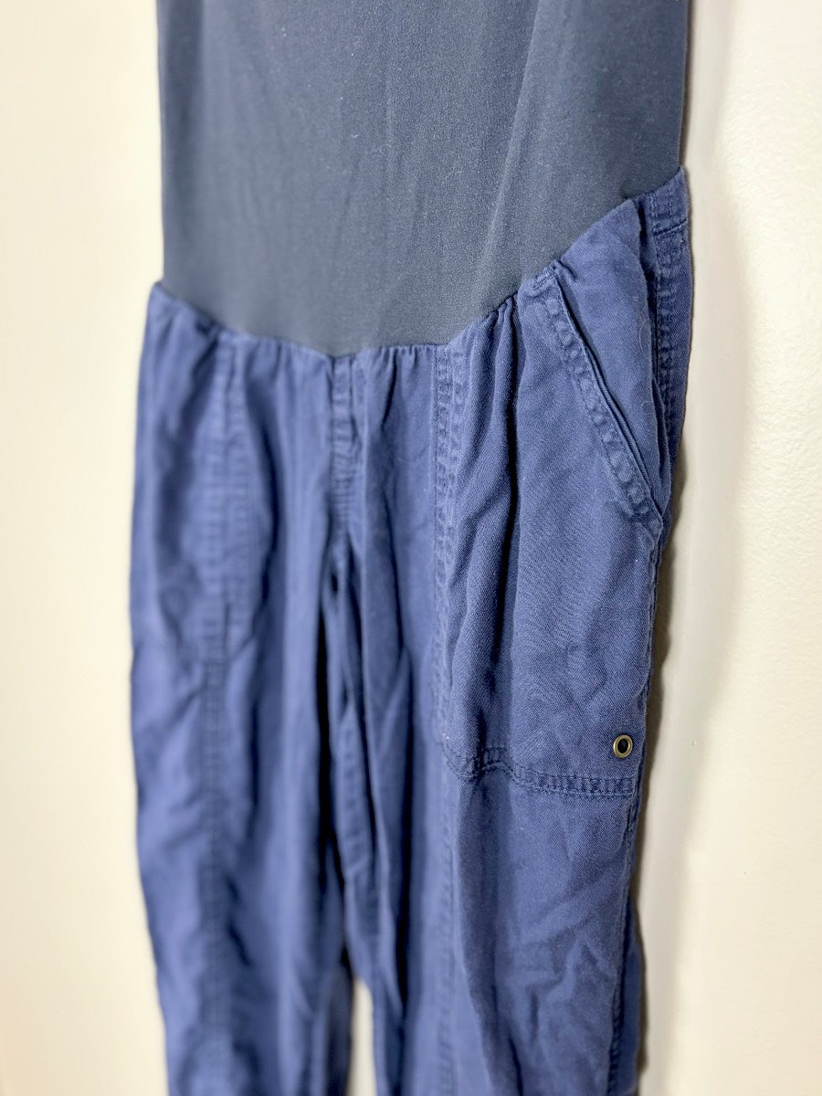 M - Motherhood Navy Blue Maternity Cargo Pants
