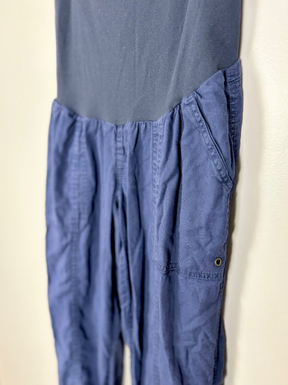 M - Motherhood Navy Blue Maternity Cargo Pants