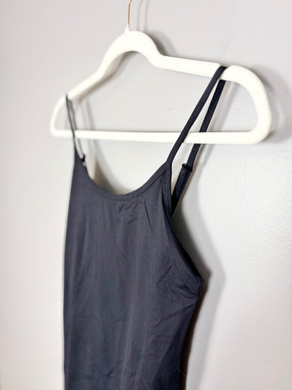 XS - Thyme Charcoal Strappy Tank Top