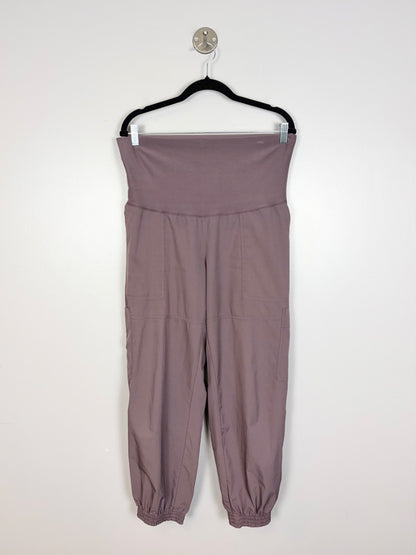 M - Old Navy Mauve Strapless Jogger Jumpsuit