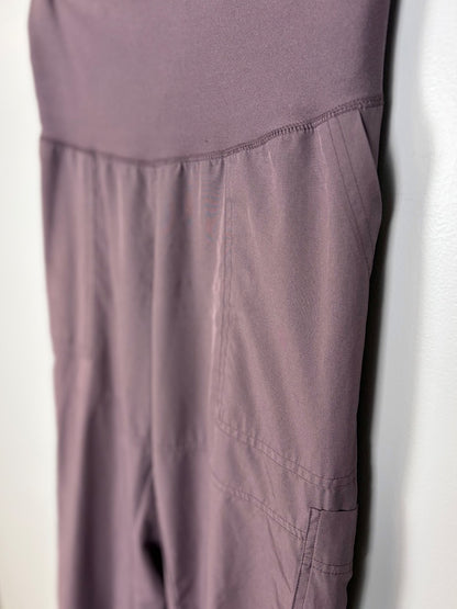M - Old Navy Mauve Strapless Jogger Jumpsuit