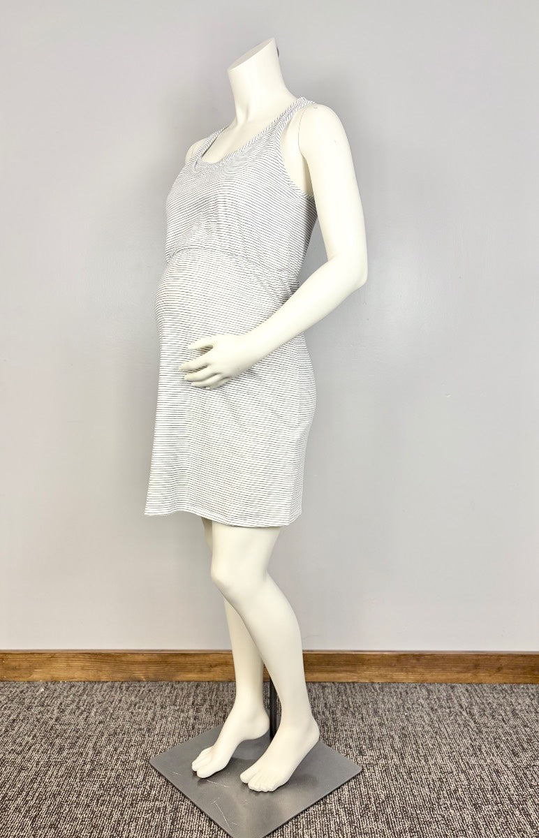 XS - Thyme Heather Grey Sleeveless Bodycon Dress