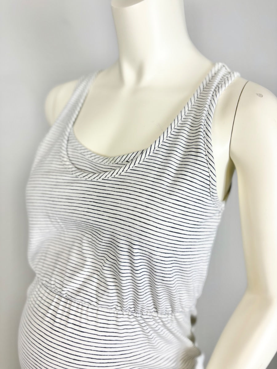 XS - Thyme Heather Grey Sleeveless Bodycon Dress