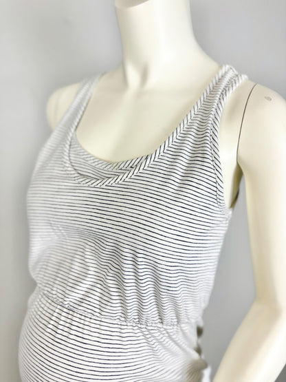 XS - Thyme Heather Grey Sleeveless Bodycon Dress