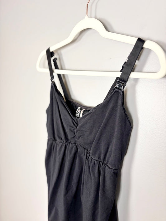 M - Milk Snob Black Nursing Tank