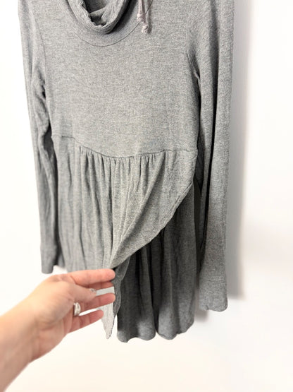 S - Thyme Cowl Neck Tunic