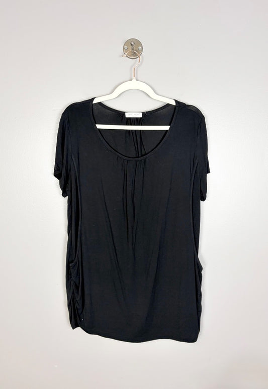 XL - Smallshow Black Nursing Shirt