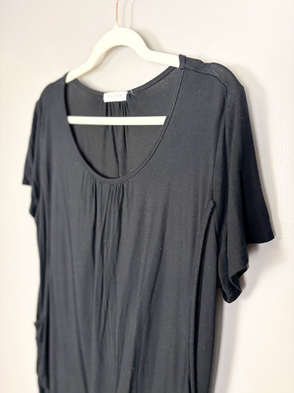 XL - Smallshow Black Nursing Shirt