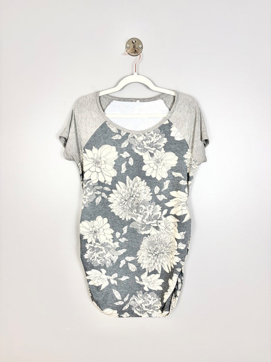 XL - Floral Raglan Tee