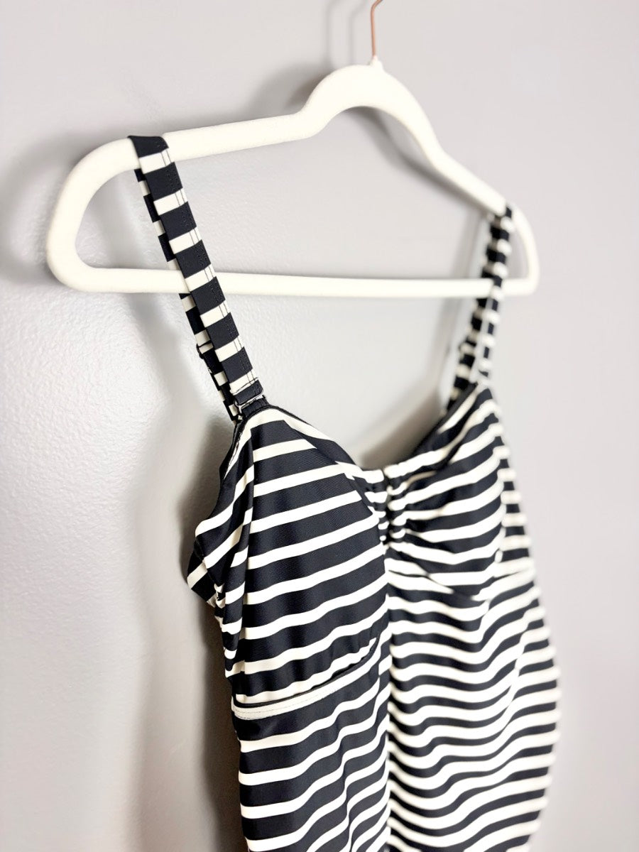 L - Thyme Striped Swim Set