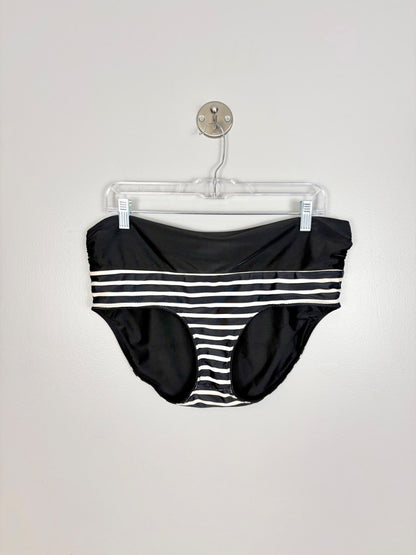 L - Thyme Striped Swim Set