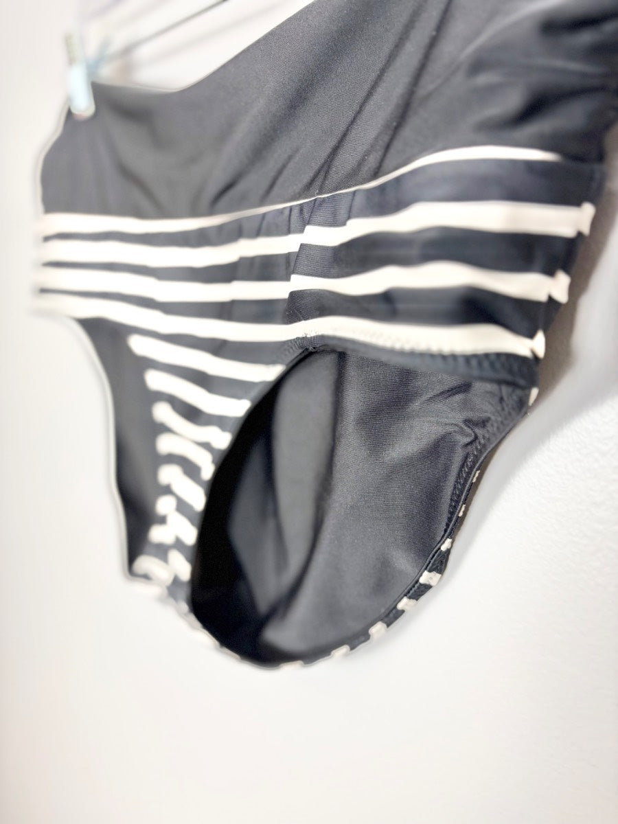 L - Thyme Striped Swim Set