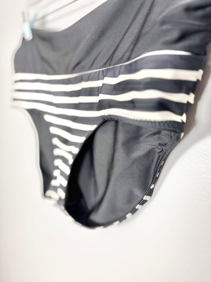 L - Thyme Striped Swim Set