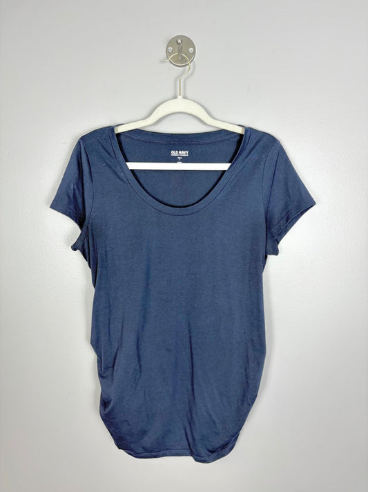 L - Old Navy Scoop Neck Navy Tee