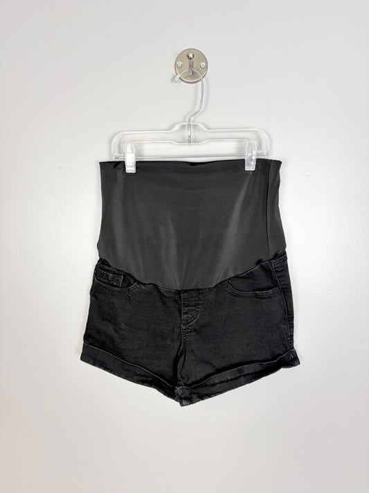 S - Insider Premium Black Denim Shorts