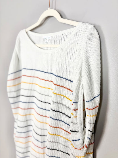 XL - Grace & Lace Striped Knit Sweater