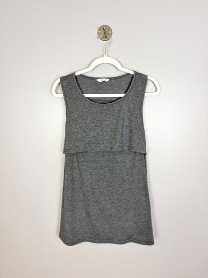 XL - Grey Nursing Tank Top