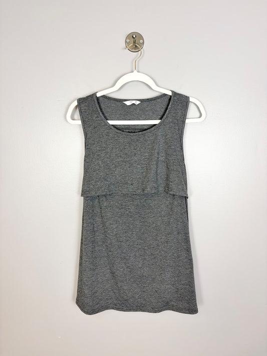 XL - Grey Nursing Tank Top